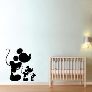 Samolepka na zeď - Mickey mouse (55x60 cm)