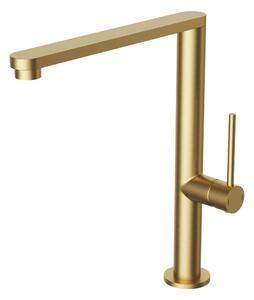 Gamma Nook Pro, vysoká dřezová baterie h-293, zlatá matná, GMA-BNKP-BGD