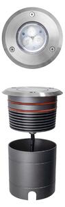 Redo Chodníkové LED svítidlo XGROUND 3x3W, ø 133 mm, RGB, 12V
