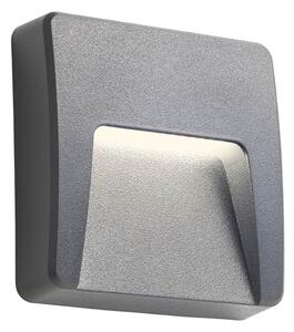 Redo Venkovní nástěnné LED svítidlo HOLOS 3W, 12x12 cm, IP65