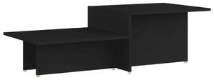 Konferenční stolek černý 111,5 x 50 x 33 cm dřevotříska
