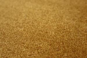 Lano - koberce a trávy Neušpinitelný kusový koberec Nano Smart 371 žlutý - 200x200 cm