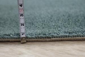 Lano - koberce a trávy Neušpinitelný metrážový koberec Nano Smart 661 tyrkysový - Bez obšití cm
