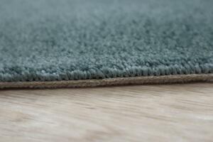 Lano - koberce a trávy Neušpinitelný kusový koberec Nano Smart 661 tyrkysový - 200x200 cm