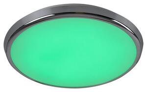 Rabalux LED RGB Stmívatelné koupelnové stropní svítidlo 18W/30cm/3000-6500K/IP44/dálkové osvětlení