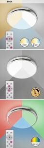 Rabalux LED RGB Stmívatelné koupelnové stropní svítidlo 18W/30cm/3000-6500K/IP44/dálkové osvětlení
