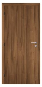 Solodoor Protipožární dveře 80 L, 820 × 1970 mm, fólie, levé, ořech královský, plné