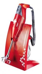 Bamix Swissline M200 tyčový mixér červený