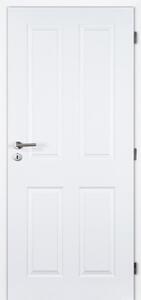 Doornite Odysseus Interiérové dveře 60 P, 646 × 1983 mm, lakované, pravé, bílé, plné
