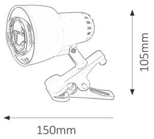 Rabalux CLIP stolní lampa 4357