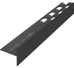 Mexen Line-B lišta 120 cm pravá, černá matná, 187001120R