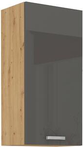STL 45 cm skříňka horní jednodveřová ARTISAN (výška 90 cm) Barevné provedení ARTISAN: Cappuccino lesk