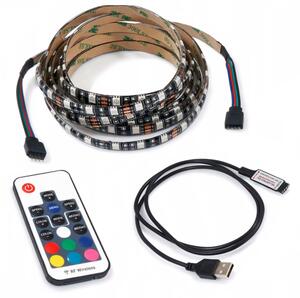 ECOLIGHT LED pásek za TV - 5V - 3m - 60LED/m - 43W - IP20 - RF17