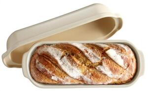 Emile Henry Specialities Bochníková forma na chleba, 39,5 x 16 x 15 cm, lněná 505503