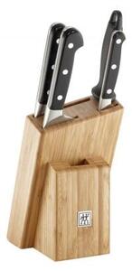Zwilling Pro blok s noži 38448-002, 5 ks bambus