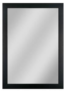 Zrcadlo v rámu Slim, 70 × 50 cm, černé