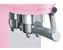 Pákový kávovar SMEG - růžová ECF01PKEU