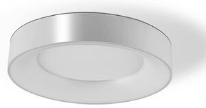 Stropní svítidlo Sauro LED, Ø 40 cm, stříbrná