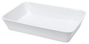 Zapékací porcelánová mísa hranatá BURGUND 30 x 21 cm - Küchenprofi