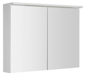 Aqualine Aqualine, KAWA STRIP Galerka s LED osvětlením 90x70x22cm, bílá, WGL90S