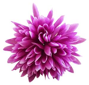 Chryzantéma hlava květu Ø 10cm fialová umělá
