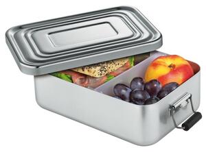 Svačinový box alu stříbrný 7x15x23 cm - Küchenprofi