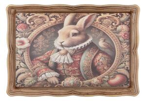 Béžový plastový podnos – 31x22x2 cm_5