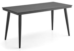 AJ Produkty Zahradní stůl VISTA, 1400x700 mm, černá