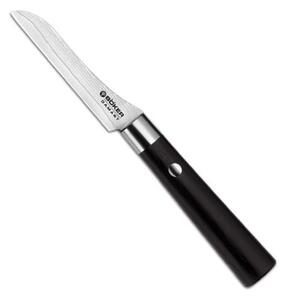 Damaškový kuchyňský nůž na zeleninu Damast Black 8,5 cm - Böker Solingen
