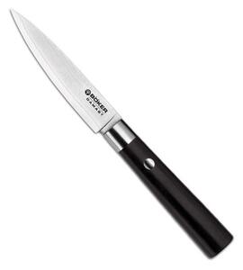 Damaškový kuchyňský Špikovací nůž Damast Black 10 cm - Böker Solingen (Damast Black Gemüsemesser Špikovací nůž 10 cm - Böker Solingen)