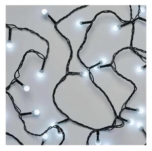 LED řetěz 300xLED/8 funkcí 35m studená bílá