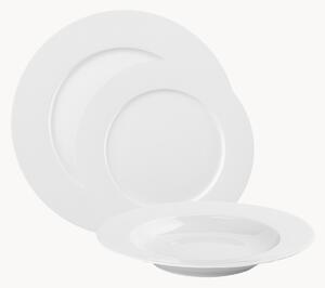 Sada porcelánových talířů Modern, pro 6 osob, 18 dílů