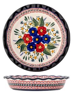 Servírovací talíř z kameniny ø 26,5 cm Florist – Bloomingville