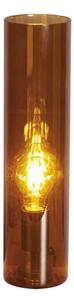 ByRydens 2820580-5512 - Stolní lampa FLAKE 1xE27/5W/230V hnědá/kouřová