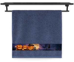 Ručník Veba NORA tisk Halloweenský večer hvězdná obloha Velikost: 50x100 cm