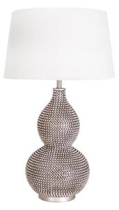 ByRydens 4001840-6508 - Stolní lampa LOFTY 1xE27/5W/230V bílá/stříbrná