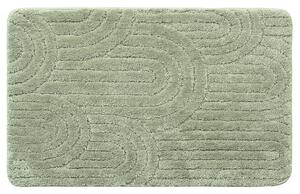 Aqualine Aqualine, RIST koupelnová předložka, 50x80cm, 100% polyester, protiskluz, zelená, NI8594