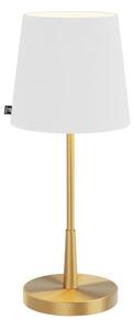 ByRydens 4002730-6501 - Stolní lampa LUMI 1xE27/8W/230V bílá/zlatá 48,5 cm