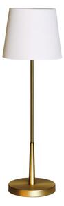 ByRydens 4002740-6501 - Stolní lampa LUMI 1xE27/8W/230V bílá/zlatá 68,5 cm