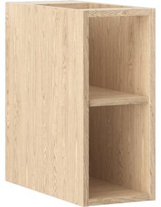 Mexen Box-A, otevřená skříňka s policí 20 cm, dub, 91AX2-0200-470-0-81