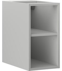 Mexen Box-A, otevřená skříňka s policí 25 cm, šedá matná, 91AX2-0250-470-0-62