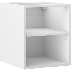 Mexen Box-A, otevřená skříňka s policí 40 cm, bílá matná, 91AX2-0400-470-0-01