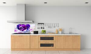 Panel do kuchyně Fialové fialky pl-pksh-120x60-f-79089642