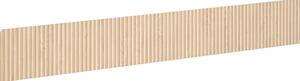 Mexen Mexen, Rýhované čelo pro korpus koupelnové skříňky 140 x 20 cm, dub, 91A20-1400-235-1-81