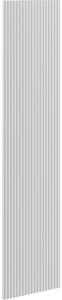 Mexen Mexen, Rýhované čelo pro korpus koupelnové skříňky 35 x 160 cm, matná šedá, 91A21-1600-300-1-62
