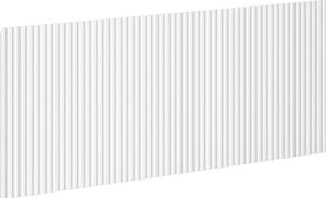 Mexen Mexen, Rýhované čelo pro korpus koupelnové skříňky 80 x 43,5 cm, bílá matná, 91A20-0800-470-1-01