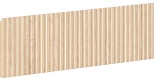 Mexen Mexen, Rýhované čelo pro korpus koupelnové skříňky 60 x 20 cm, dub, 91A20-0600-235-1-81