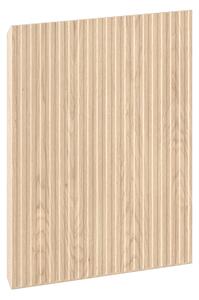 Mexen Mexen, Rýhované čelo pro korpus koupelnové skříňky 30 x 43,5 cm, dub, 91A21-0300-470-1-81