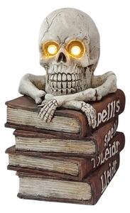 Bílá plastová halloweenská dekorace_14