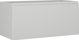 Mexen Orio, koupelnová skříňka 100 cm, 1 zásuvka, šedá matná, 91A10-10047-1-BF62